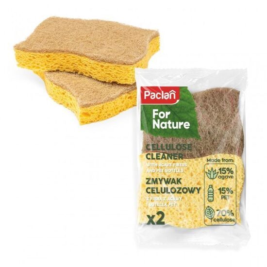 Paclan Trauku švammes celulozes 2 gab. 10x7x2cm